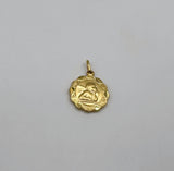10K Gold Guardian Angel Pendant, Gold Angel Pendant, Guardian Angel Charm, 10K Angel Charm, Protection Pendant, Gold Baby Angel Pendant