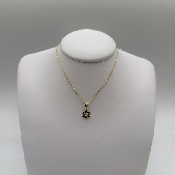 Gold Star of David Pendant, 10K Star of David Pendant, Star of David, Star of David Gold, Star of David Necklace, Star of David Charm