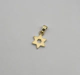 Gold Star of David Pendant, 10K Star of David Pendant, Star of David, Star of David Gold, Star of David Necklace, Star of David Charm